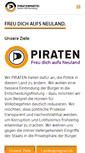 Mobile Screenshot of piratenpartei-bw.de
